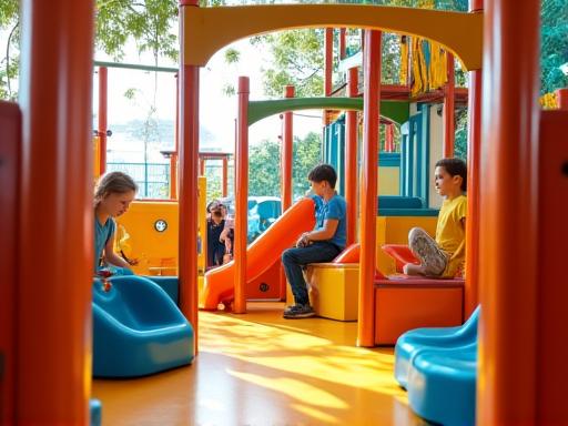 Playground anak di hotel